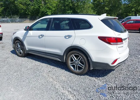2017 Hyundai Santa Fe Limited Ultimate z USA, uszkodzony, nr VIN KM8SRDHF9HU237486